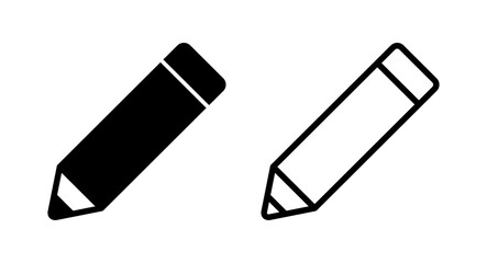 Pencil icon vector illustration. pen sign and symbol. edit icon vector