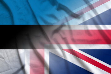 Estonia and England government flag transborder relations GBR EST