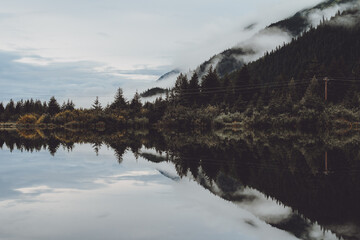 Reflected view in Alaska