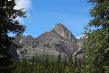Obraz premium Mount Wilson, Banff National Park, Alberta