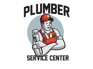 Set of Plumber Male Characters Repair Broken Technics Washing Machine, Sink, Heater and Heating Pipes. Plumbing Handyman Service, Call Master Fixing Home Appliances. Cartoon People Vector Illustration