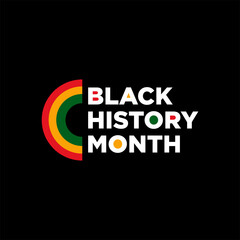 Fototapeta na wymiar Black history month celebrate. vector illustration design graphic Template