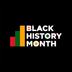 Black history month celebrate. vector illustration design graphic Template