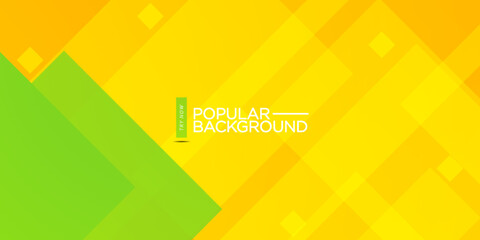 Abstract yellow and green gradient combination illustration background with simple pattern. cool design.Eps10 vector