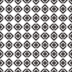 Geometric pattern seamless abstract background monochrome vector file
