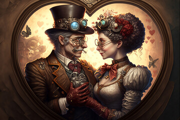 Steam Punk Inspired Valentines Day