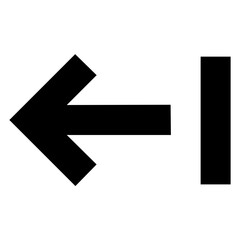 back left arrow icon