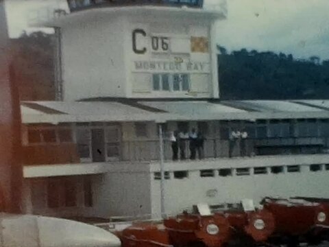 Montego Bay airport 1960s