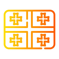 georgia gradient icon