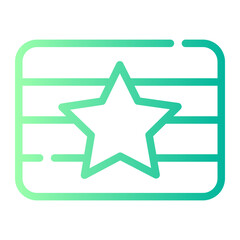 Obraz premium myanmar gradient icon