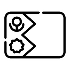 nepal line icon