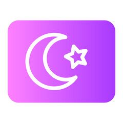 turkey gradient icon