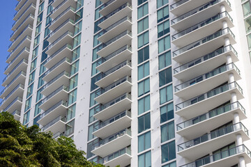 High rise apartments