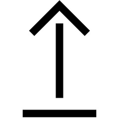 arrow navigation pointer directional line icon