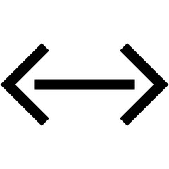 arrow navigation pointer directional line icon