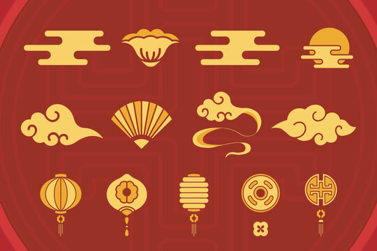 Chinese Ornament" Images – Browse 687 Stock Photos, Vectors, and Video |  Adobe Stock