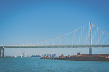 Oakland Bay Bridge in San Francisco