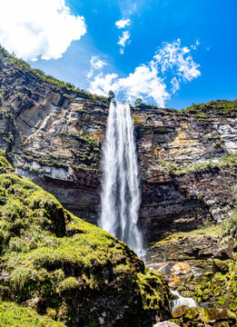 Cataratas Gocta, en la provincia de Bongara en Azonas, Peru