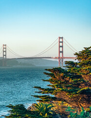 Golden Gate Bridge Landscape San Francisco 