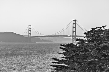 Golden Gate Bridge Landscape San Francisco 