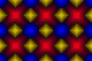 American African Retro seamless pattern. Geometric traditional retro style. Designs for fabric, clothing, pattern, background, texture, textile, illustration, wallpaper, wrapping, packing, backdrop