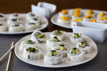 sushi aguacate 