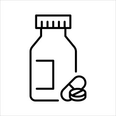 Simple of Drugs Related Icon. Contain such Icon as Marijuana, Cocaine, Heroin. vector illustration on white background