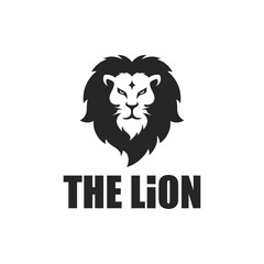 Vector illustration of a lion's head