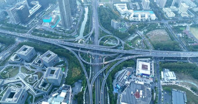 view of road interchange 