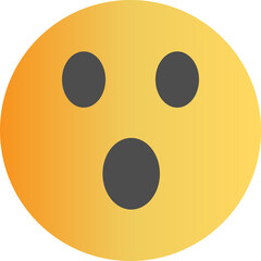 surprise face icon