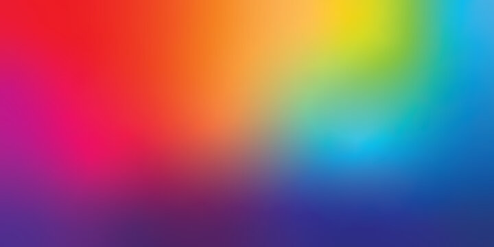 Hipster artistic design for abstract blurred gradient background in rainbow colors