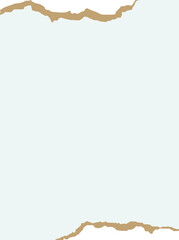 Obraz premium torn paper minimal design style