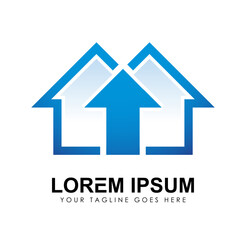 Home Real Estate Logo Vector Icon