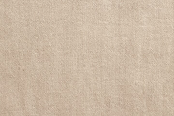 Fototapeta na wymiar Brown cotton fabric texture background, seamless pattern of natural textile.