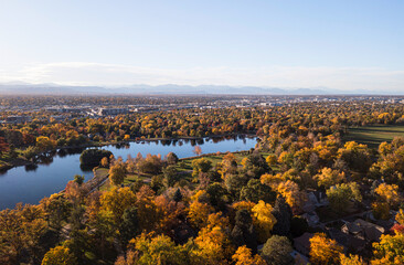 City Park - Fall Colors - Denver, Colorado