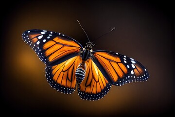 Fototapeta na wymiar A beautiful butterfly, Generative AI