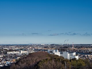 木更津太田山公園から観た風景