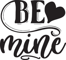 Be Mine Svg