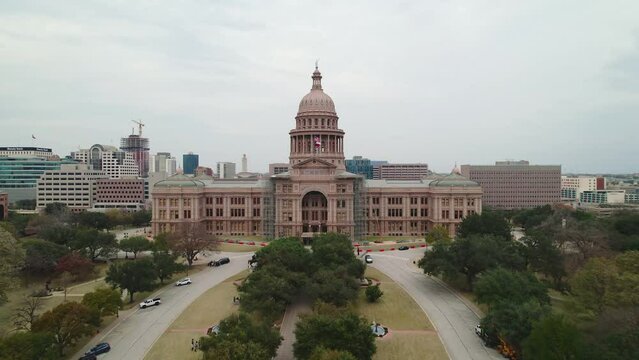 Texas State Capitol Lawn Sweep