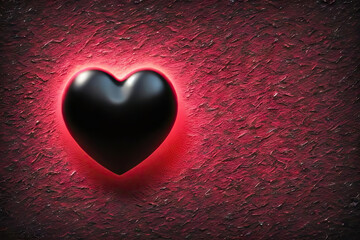 Love and Heart Red Floral Valentine Romantic Decoration Romance Rose Background Petal Greeting Gift Flower Holiday Design Celebration Wedding Day Generative AI for a Stunning Wedding Design