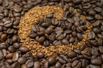 coffee beans background