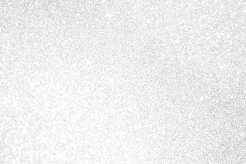 Silver background Abstract Bokeh Christmas.	
