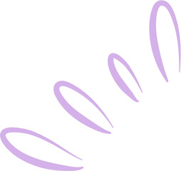 Emphasis Line Accent Decorative Element