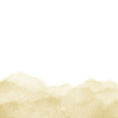 Golden Watercolor Smudge