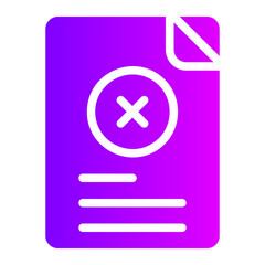 denied gradient icon