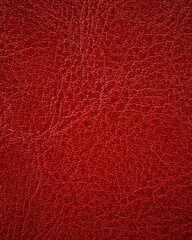 Close up of quality leather texture. Grunge skin fabric background.