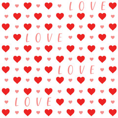 Love Heart patterns and illustrations 