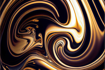 abstract background with swirls. generative ai