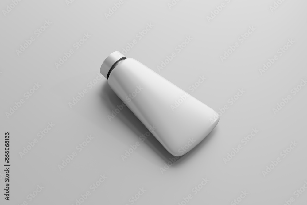 Wall mural cosmetic cream tube