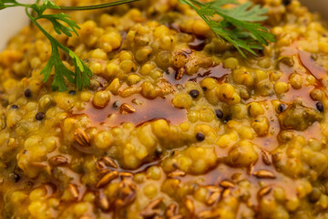 Millet Khichdi or bajra khichadi is a one pot healthy and protein rich gluten-free Indian meal